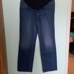 Jessica Simpson Maternity Full Panel Flare Jeans